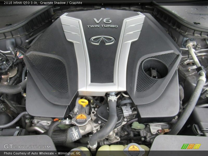 Graphite Shadow / Graphite 2018 Infiniti Q50 3.0t