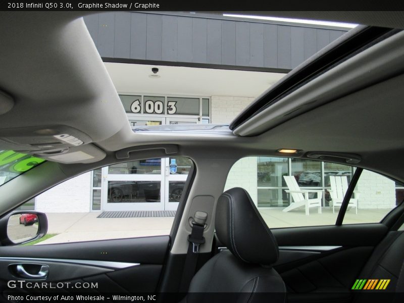 Graphite Shadow / Graphite 2018 Infiniti Q50 3.0t