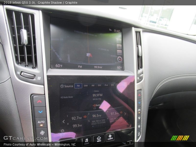 Graphite Shadow / Graphite 2018 Infiniti Q50 3.0t