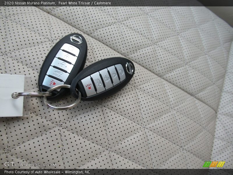 Pearl White Tricoat / Cashmere 2020 Nissan Murano Platinum