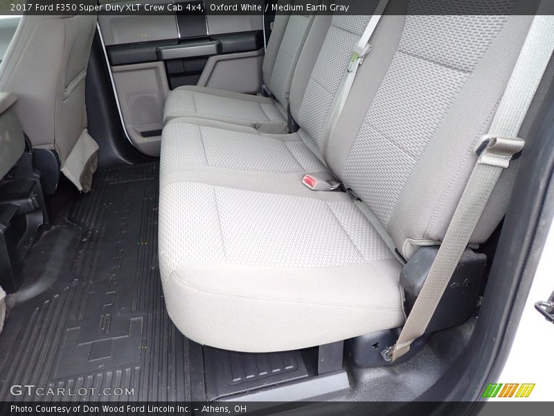 Rear Seat of 2017 F350 Super Duty XLT Crew Cab 4x4