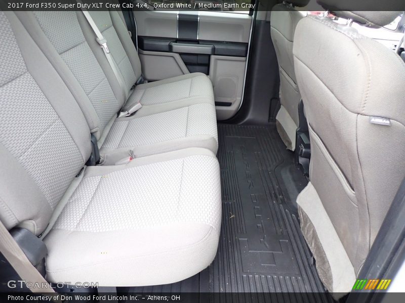 Rear Seat of 2017 F350 Super Duty XLT Crew Cab 4x4
