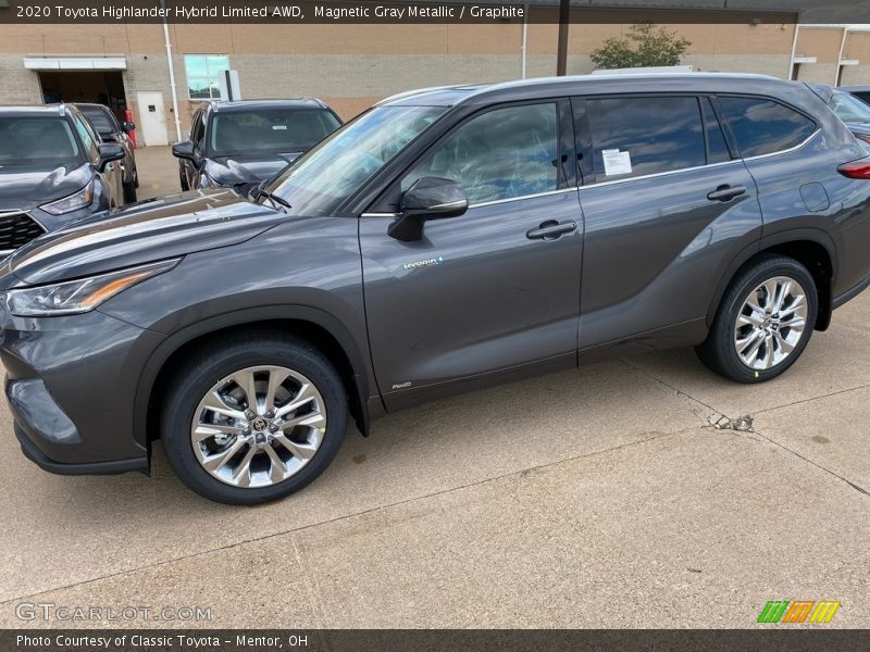 Magnetic Gray Metallic / Graphite 2020 Toyota Highlander Hybrid Limited AWD
