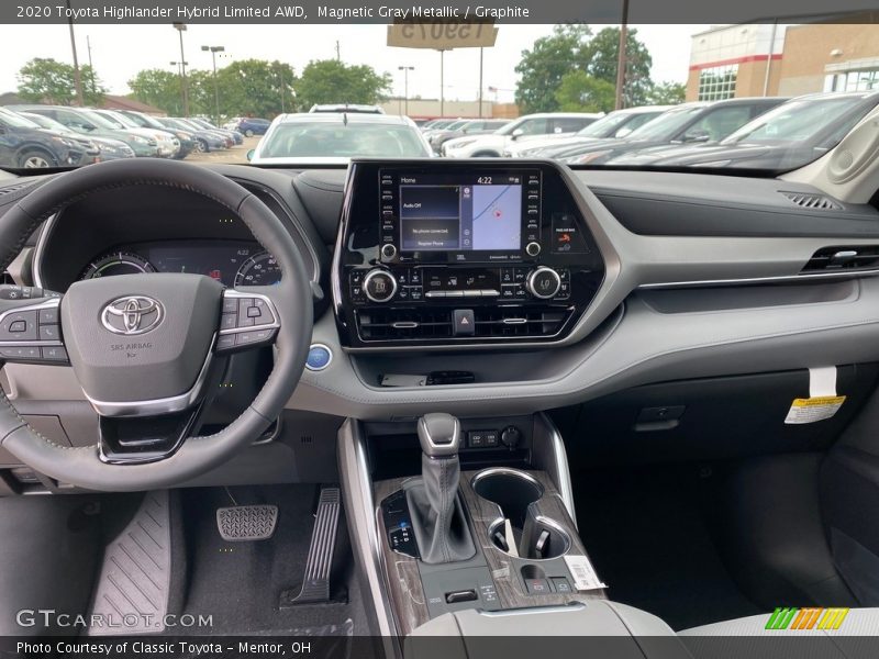 Magnetic Gray Metallic / Graphite 2020 Toyota Highlander Hybrid Limited AWD