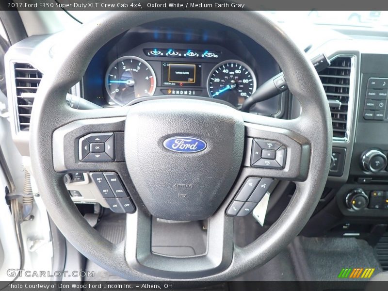 2017 F350 Super Duty XLT Crew Cab 4x4 Steering Wheel