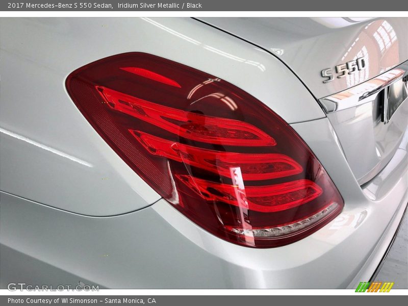 Iridium Silver Metallic / Black 2017 Mercedes-Benz S 550 Sedan