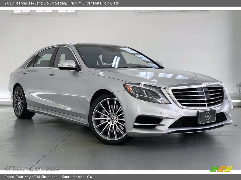 Front 3/4 View of 2017 S 550 Sedan