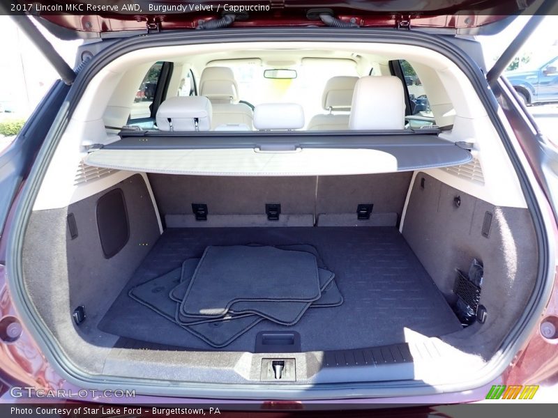 Burgundy Velvet / Cappuccino 2017 Lincoln MKC Reserve AWD