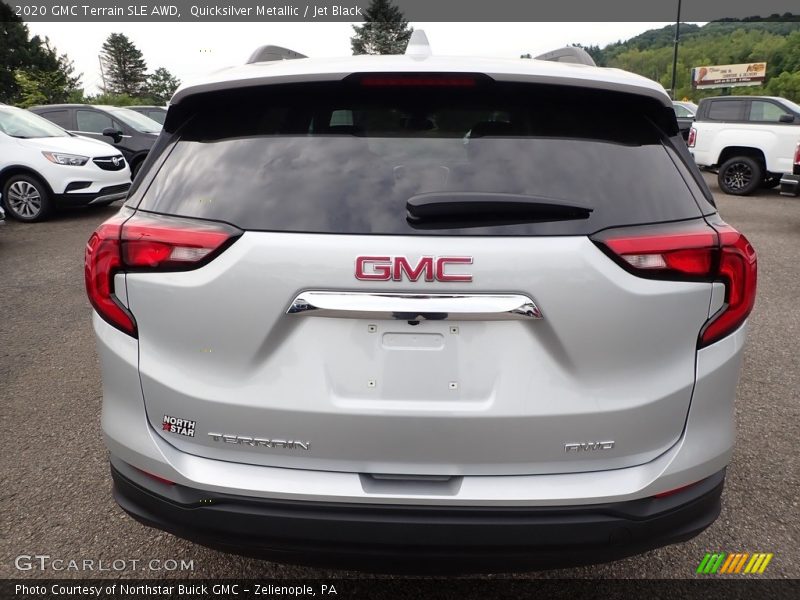 Quicksilver Metallic / Jet Black 2020 GMC Terrain SLE AWD