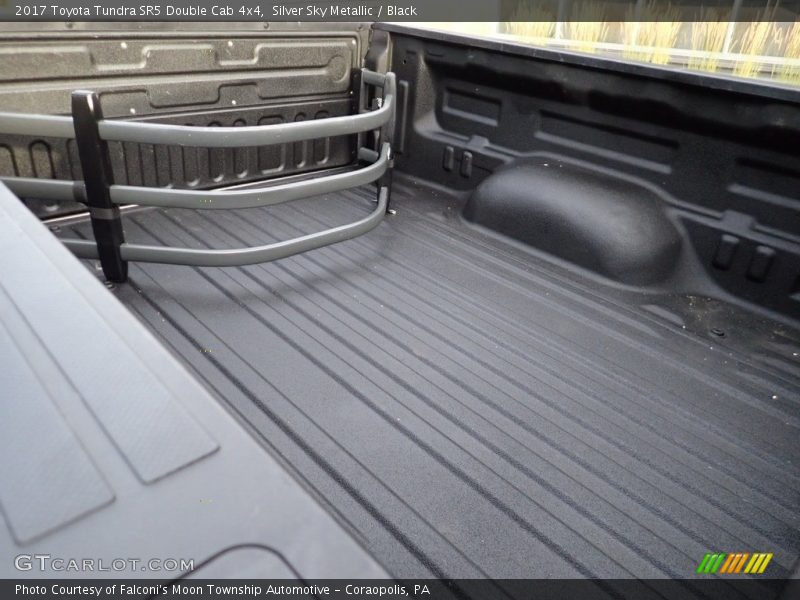 Silver Sky Metallic / Black 2017 Toyota Tundra SR5 Double Cab 4x4