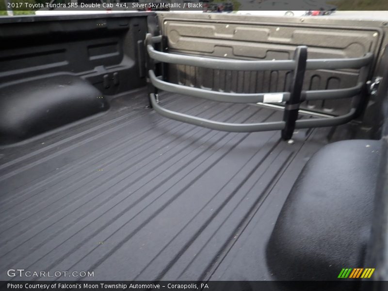 Silver Sky Metallic / Black 2017 Toyota Tundra SR5 Double Cab 4x4