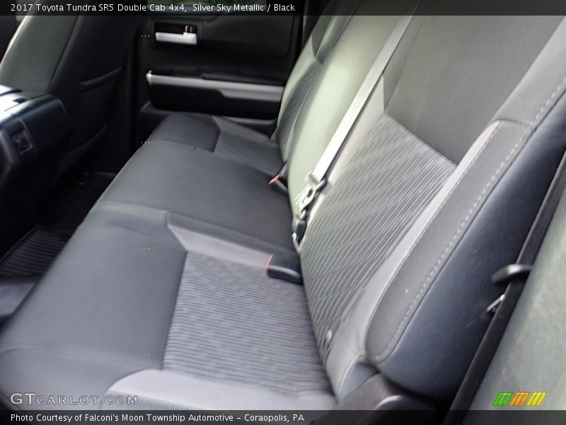 Silver Sky Metallic / Black 2017 Toyota Tundra SR5 Double Cab 4x4