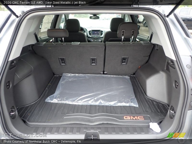 Satin Steel Metallic / Jet Black 2020 GMC Terrain SLE AWD