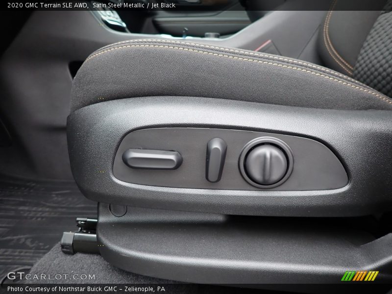 Satin Steel Metallic / Jet Black 2020 GMC Terrain SLE AWD