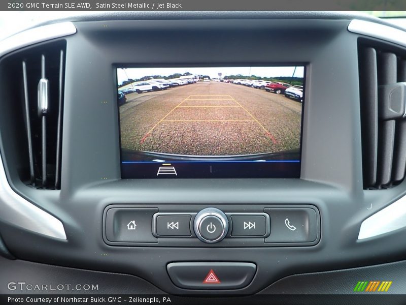 Satin Steel Metallic / Jet Black 2020 GMC Terrain SLE AWD