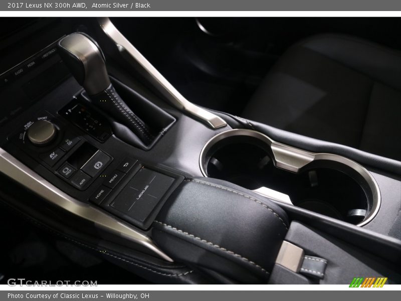Atomic Silver / Black 2017 Lexus NX 300h AWD