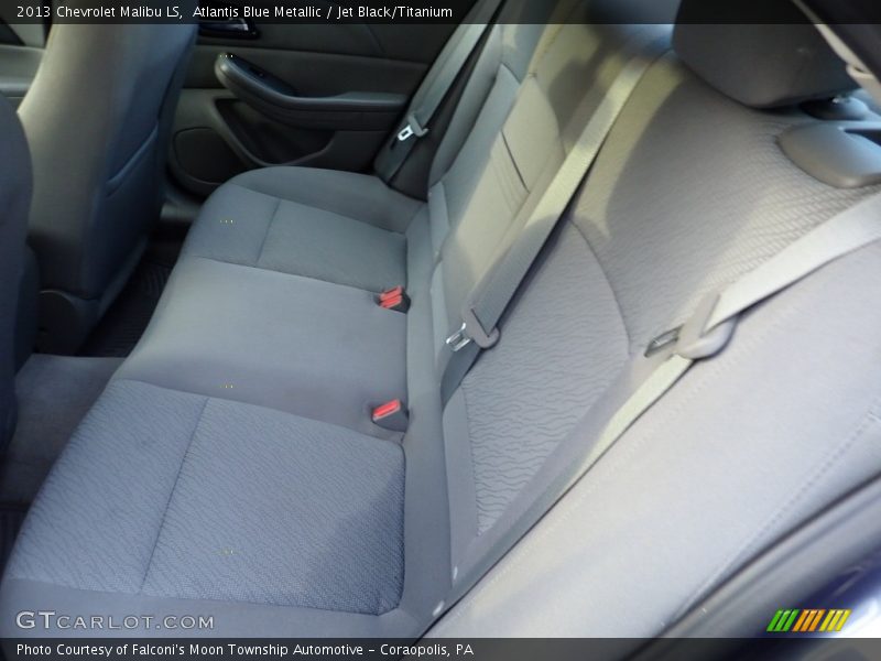 Atlantis Blue Metallic / Jet Black/Titanium 2013 Chevrolet Malibu LS