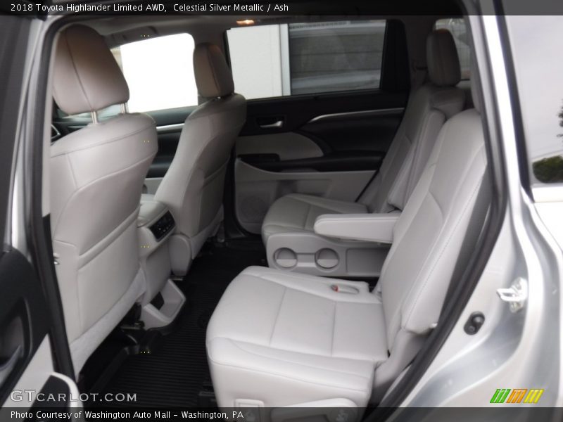 Celestial Silver Metallic / Ash 2018 Toyota Highlander Limited AWD