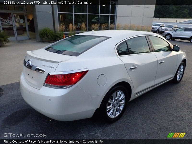 White Diamond Tricoat / Cashmere 2012 Buick LaCrosse FWD