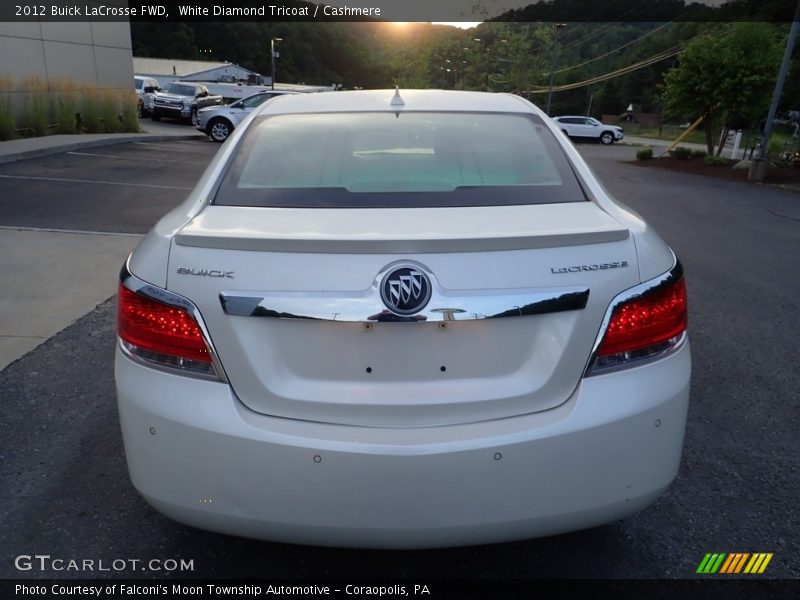 White Diamond Tricoat / Cashmere 2012 Buick LaCrosse FWD