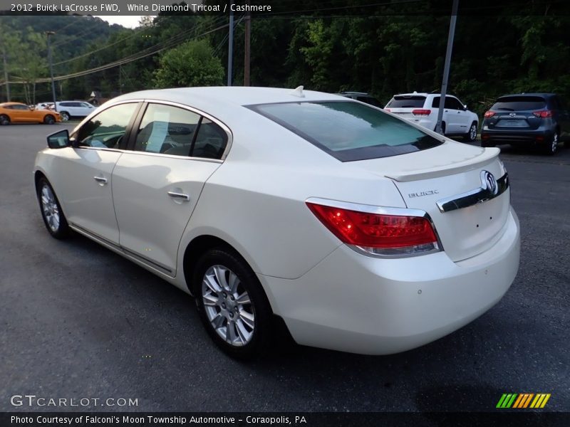 White Diamond Tricoat / Cashmere 2012 Buick LaCrosse FWD