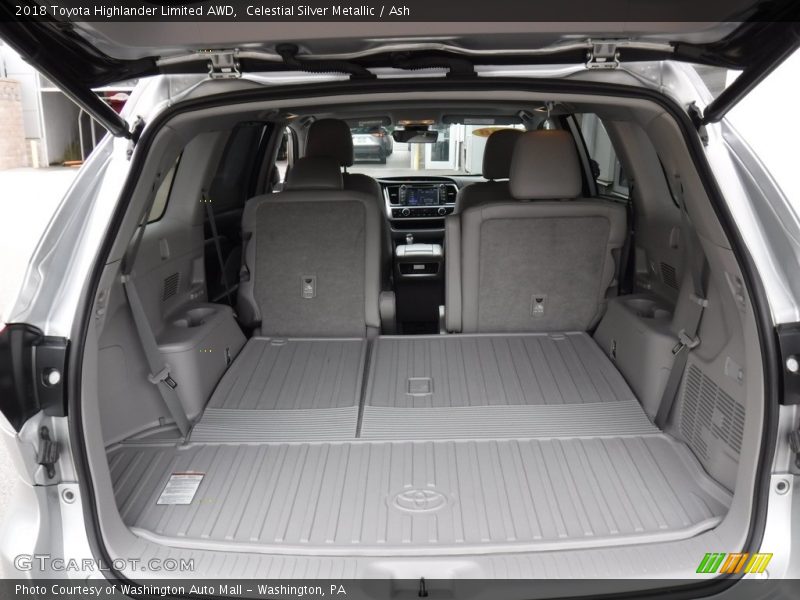 Celestial Silver Metallic / Ash 2018 Toyota Highlander Limited AWD