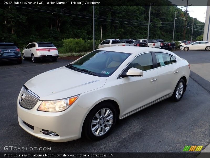 White Diamond Tricoat / Cashmere 2012 Buick LaCrosse FWD