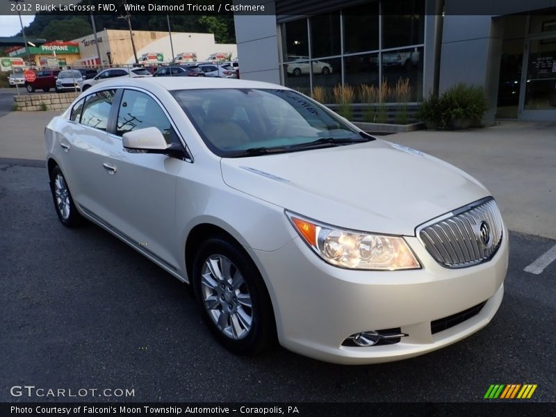 White Diamond Tricoat / Cashmere 2012 Buick LaCrosse FWD
