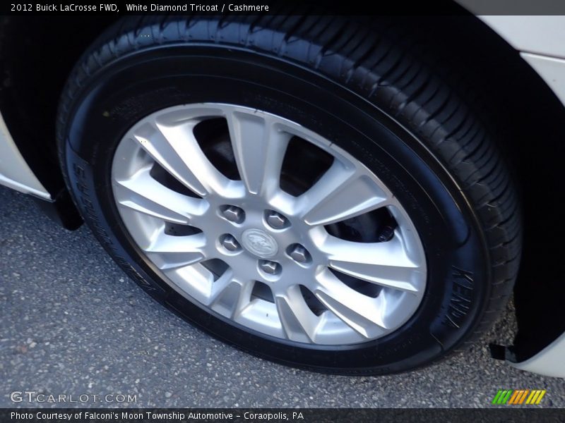 White Diamond Tricoat / Cashmere 2012 Buick LaCrosse FWD