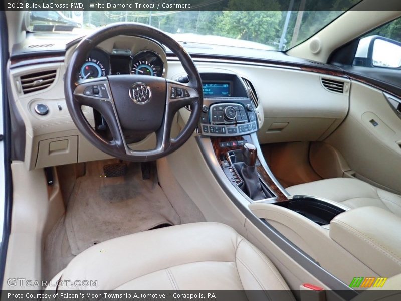 White Diamond Tricoat / Cashmere 2012 Buick LaCrosse FWD