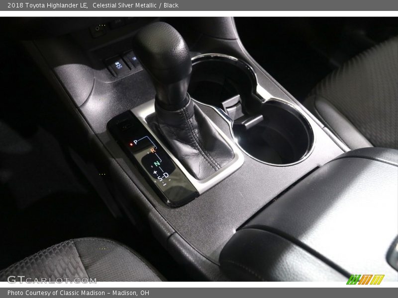Celestial Silver Metallic / Black 2018 Toyota Highlander LE