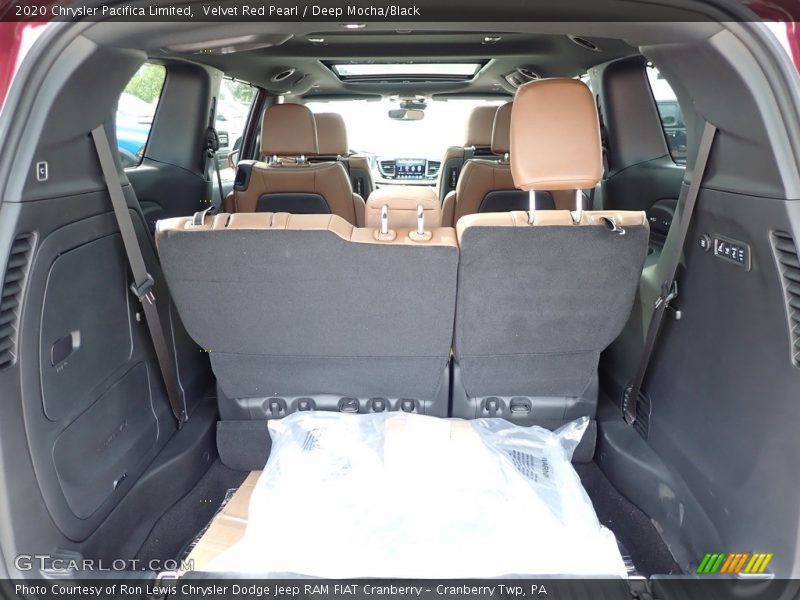 Velvet Red Pearl / Deep Mocha/Black 2020 Chrysler Pacifica Limited