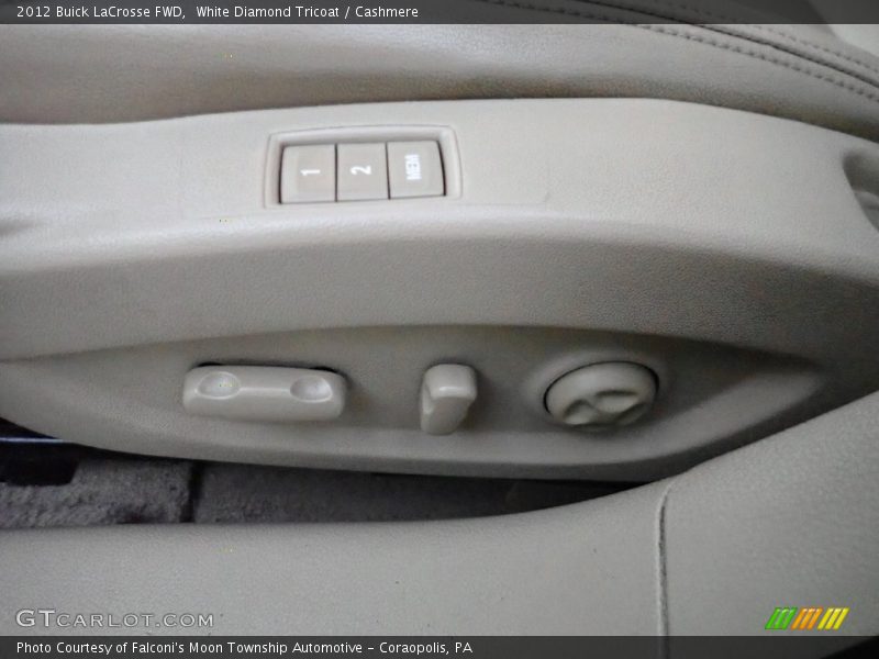 White Diamond Tricoat / Cashmere 2012 Buick LaCrosse FWD