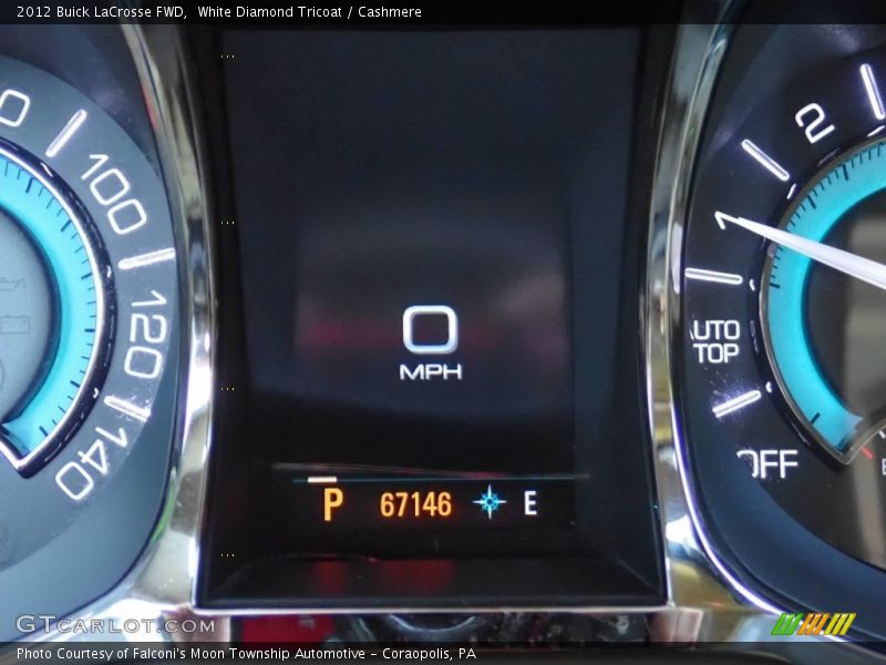 White Diamond Tricoat / Cashmere 2012 Buick LaCrosse FWD