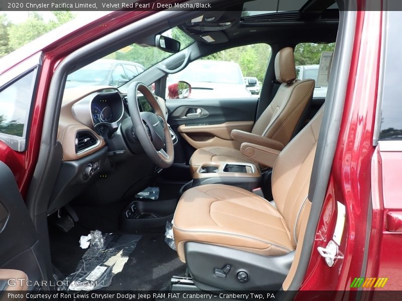 Velvet Red Pearl / Deep Mocha/Black 2020 Chrysler Pacifica Limited
