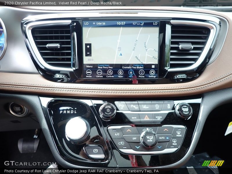Velvet Red Pearl / Deep Mocha/Black 2020 Chrysler Pacifica Limited