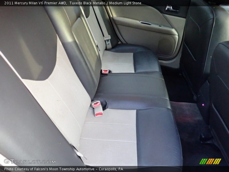 Rear Seat of 2011 Milan V6 Premier AWD