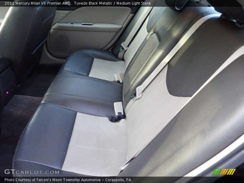 Rear Seat of 2011 Milan V6 Premier AWD