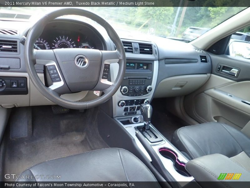  2011 Milan V6 Premier AWD Medium Light Stone Interior