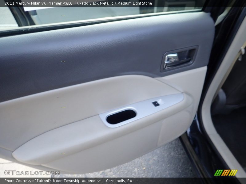 Tuxedo Black Metallic / Medium Light Stone 2011 Mercury Milan V6 Premier AWD