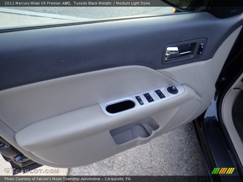 Tuxedo Black Metallic / Medium Light Stone 2011 Mercury Milan V6 Premier AWD