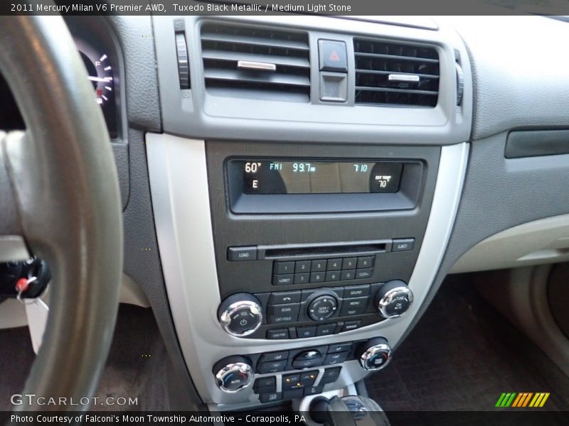 Controls of 2011 Milan V6 Premier AWD