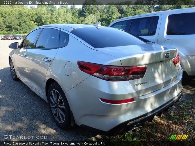 Sparkling Silver / Black 2019 Kia Optima EX