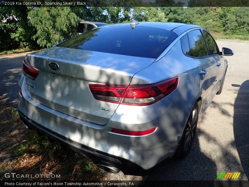 Sparkling Silver / Black 2019 Kia Optima EX