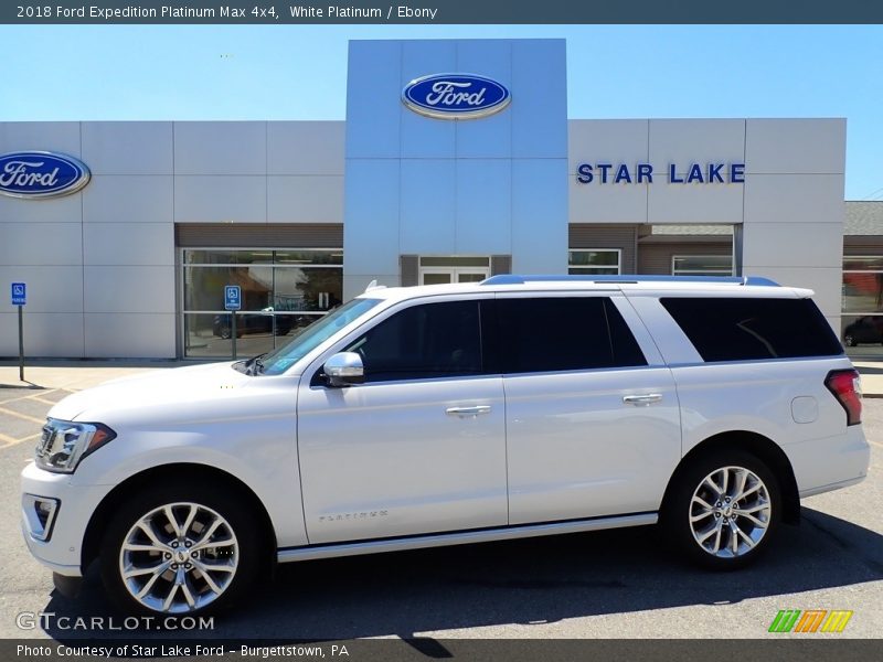 White Platinum / Ebony 2018 Ford Expedition Platinum Max 4x4