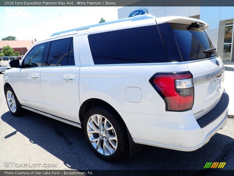 White Platinum / Ebony 2018 Ford Expedition Platinum Max 4x4