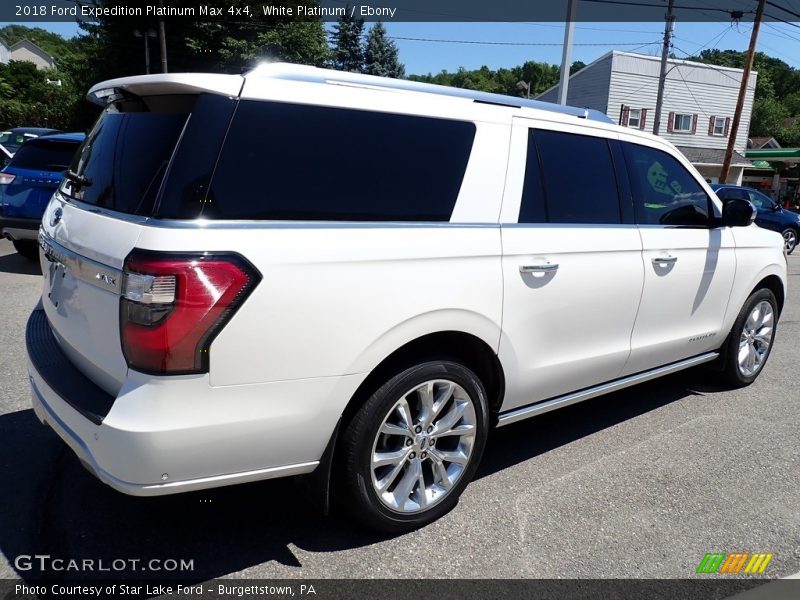 White Platinum / Ebony 2018 Ford Expedition Platinum Max 4x4