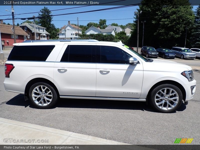 White Platinum / Ebony 2018 Ford Expedition Platinum Max 4x4