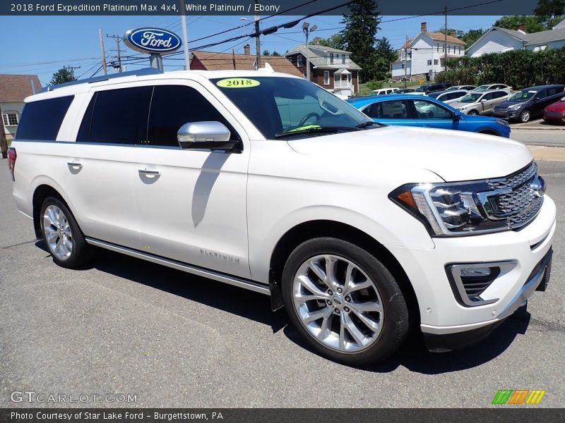 White Platinum / Ebony 2018 Ford Expedition Platinum Max 4x4