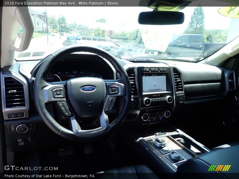 White Platinum / Ebony 2018 Ford Expedition Platinum Max 4x4